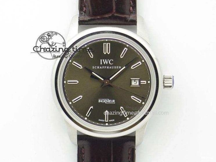 MIROTIME 0301 Big Pilot Top Gun Miramar PVD Plated Titanium on Green Nylon Strap A23J Refined 7398